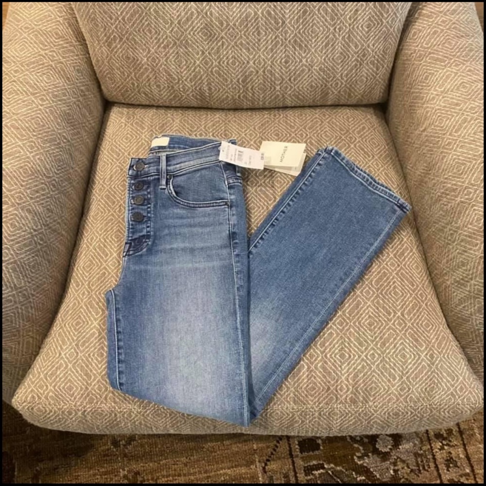 NWT MOTHER denim The Pixie Insider Ankle Size 25